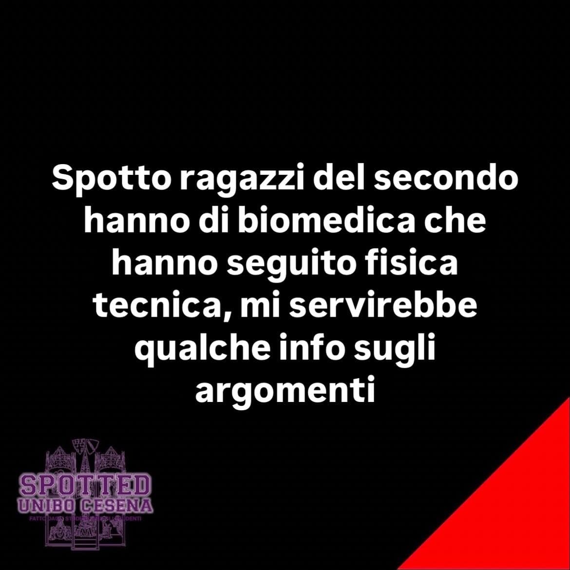 Post: #spotted #Cesena #unibo #cesenaspotted