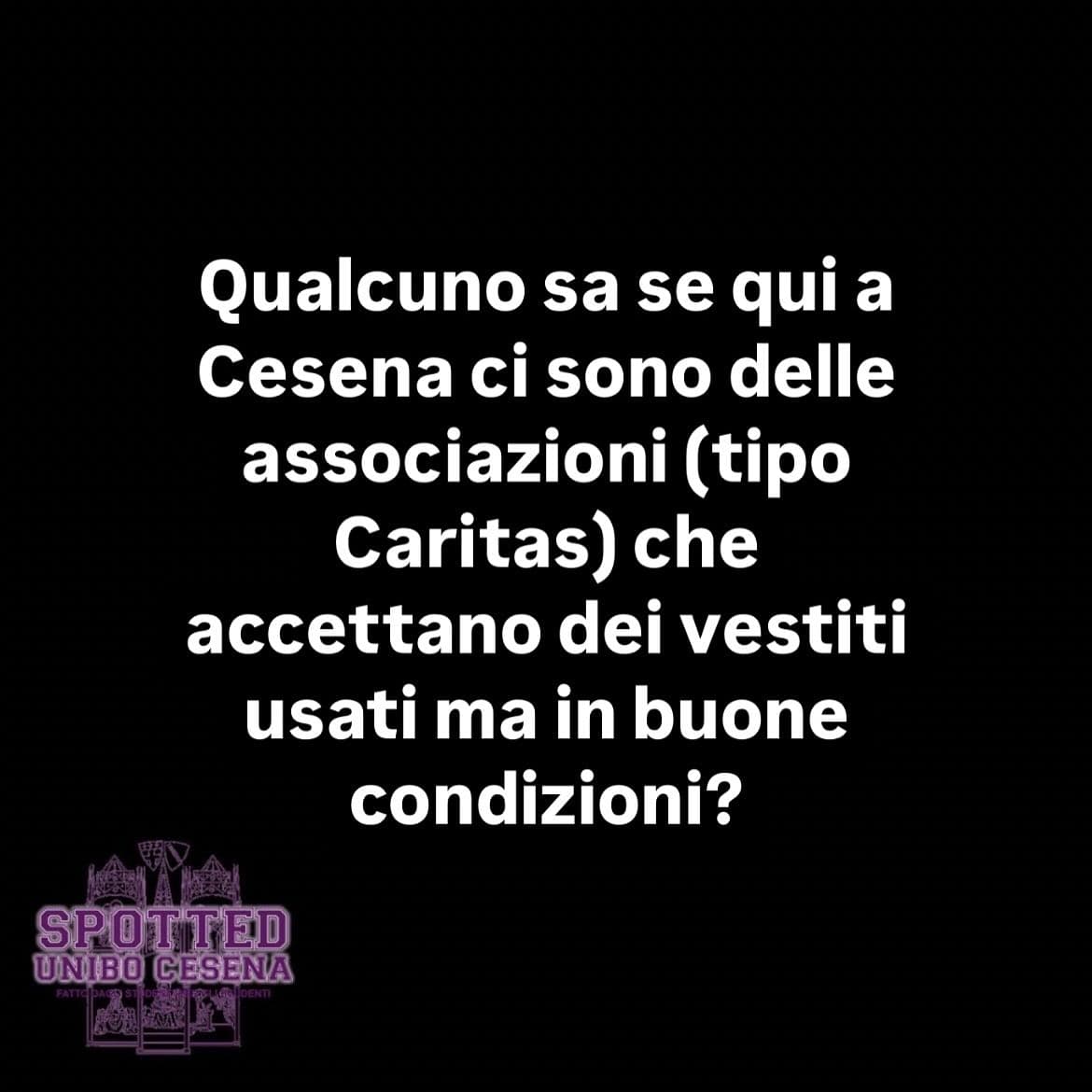 Post: #spotted #Cesena #unibo #cesenaspotted
