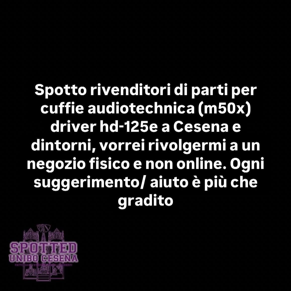 Post: #spotted #Cesena #unibo #cesenaspotted