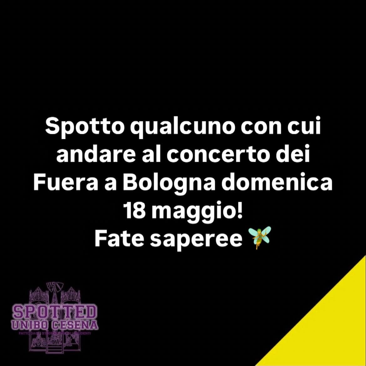 Post: #spotted #Cesena #unibo #cesenaspotted