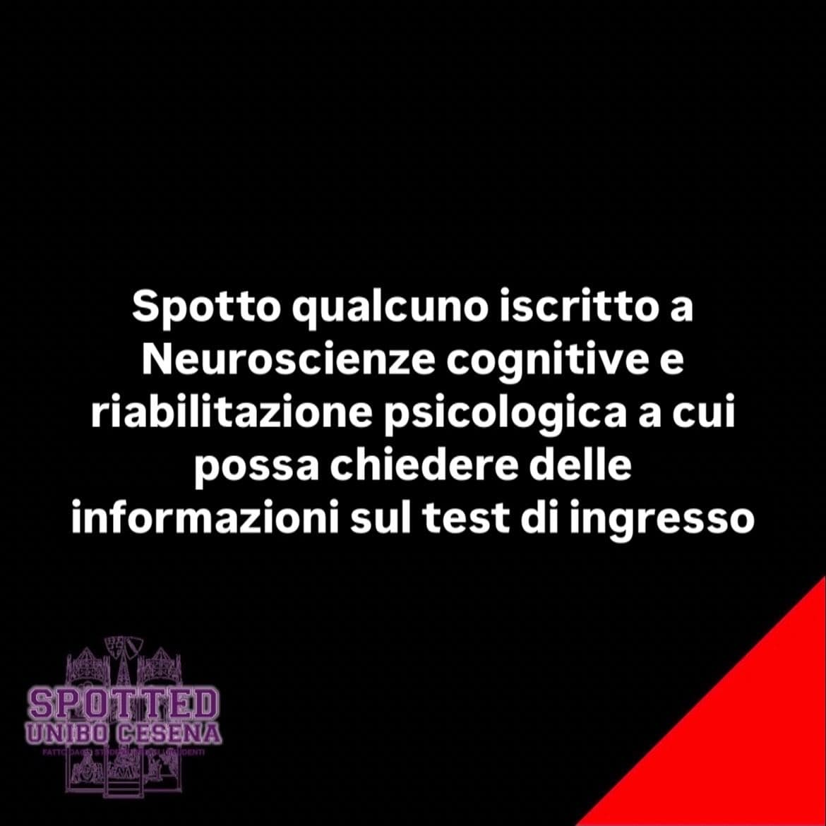 Post: #spotted #Cesena #unibo #cesenaspotted