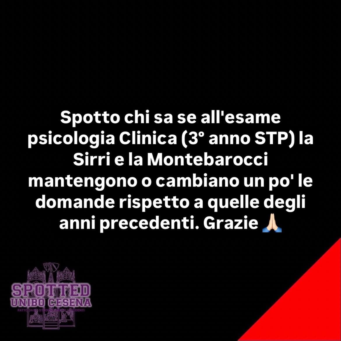Post: #spotted #Cesena #unibo #cesenaspotted