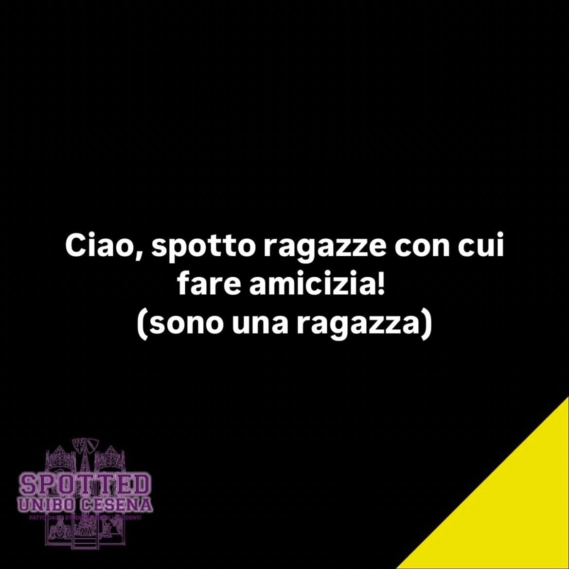 Post: #spotted #Cesena #unibo #cesenaspotted