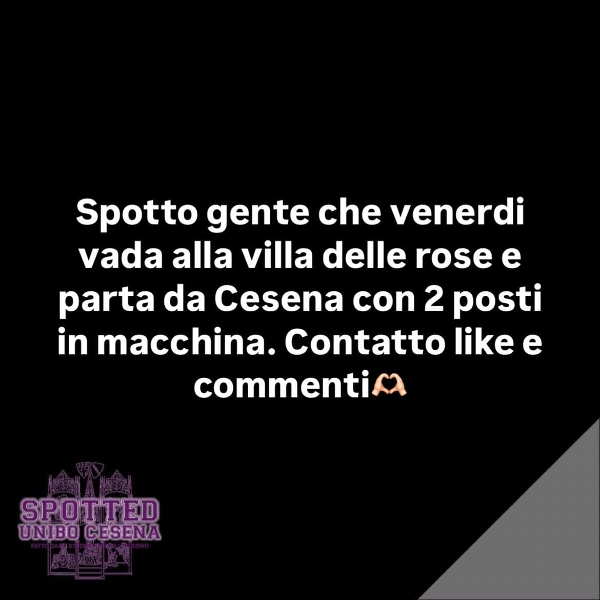 Post: #spotted #Cesena #unibo #cesenaspotted