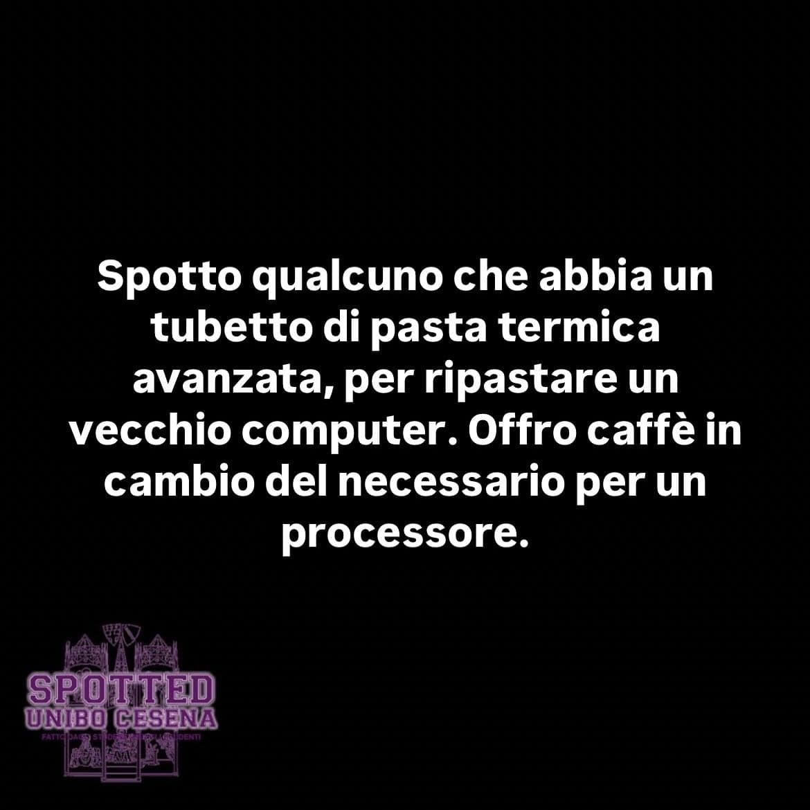 Post: #spotted #Cesena #unibo #cesenaspotted