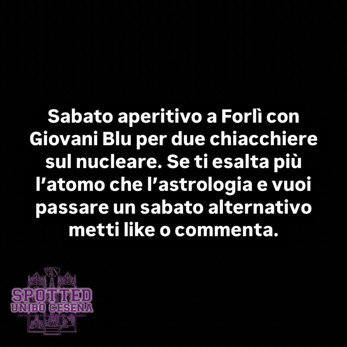 Post: #spotted #Cesena #unibo #cesenaspotted