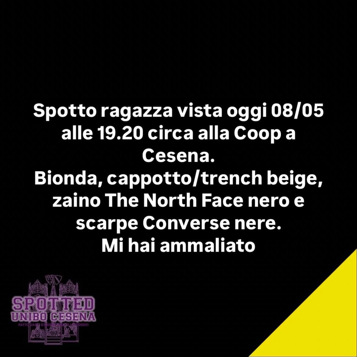 Post: #spotted #Cesena #unibo #cesenaspotted