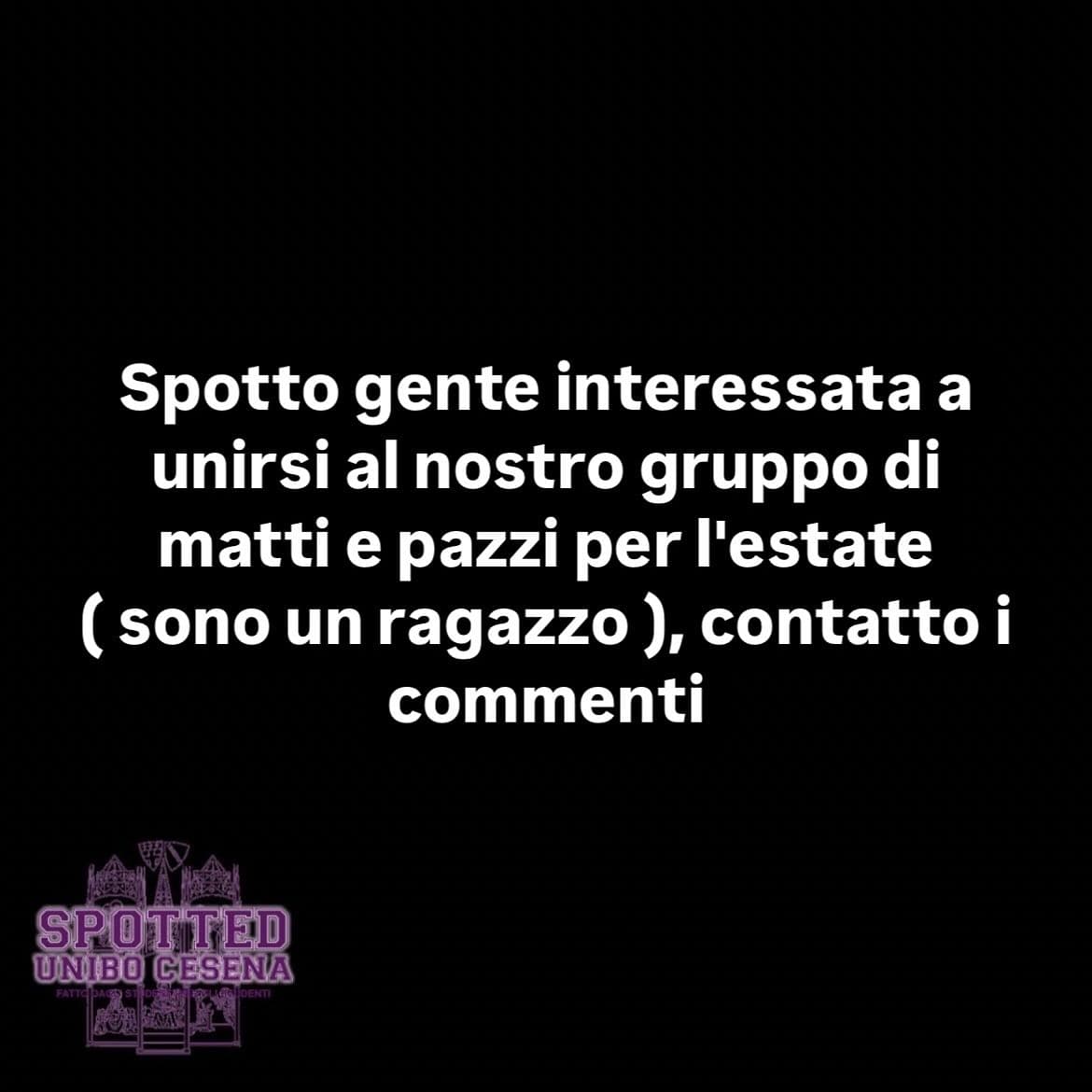 Post: #spotted #Cesena #unibo #cesenaspotted