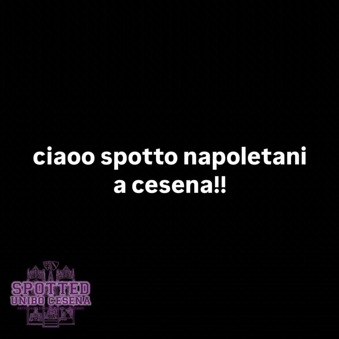 Post: #spotted #Cesena #unibo #cesenaspotted
