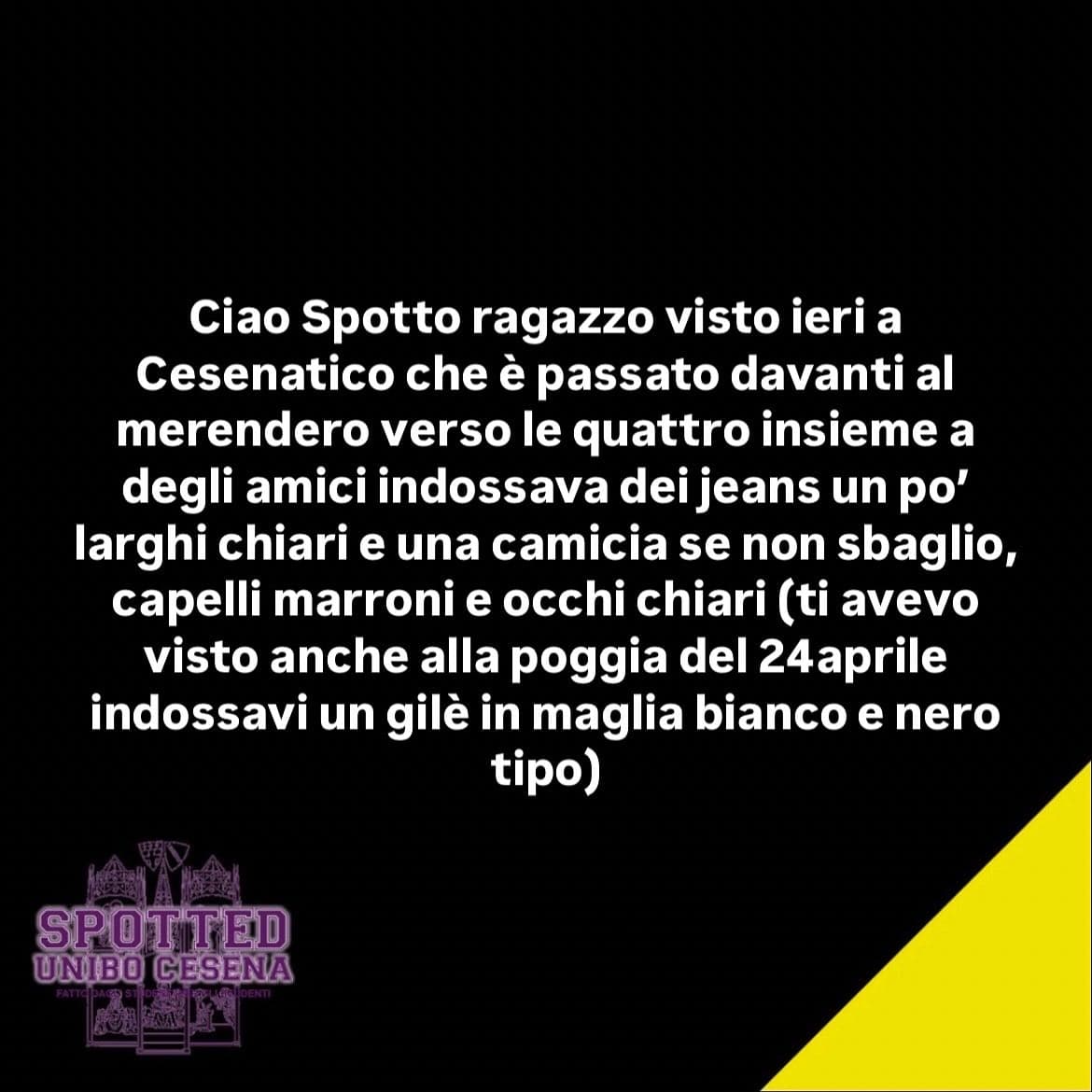 Post: #spotted #Cesena #unibo #cesenaspotted