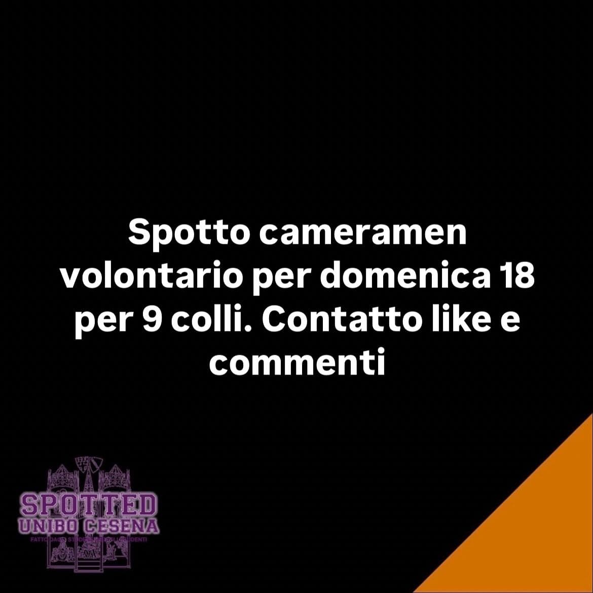 Post: #spotted #Cesena #unibo #cesenaspotted