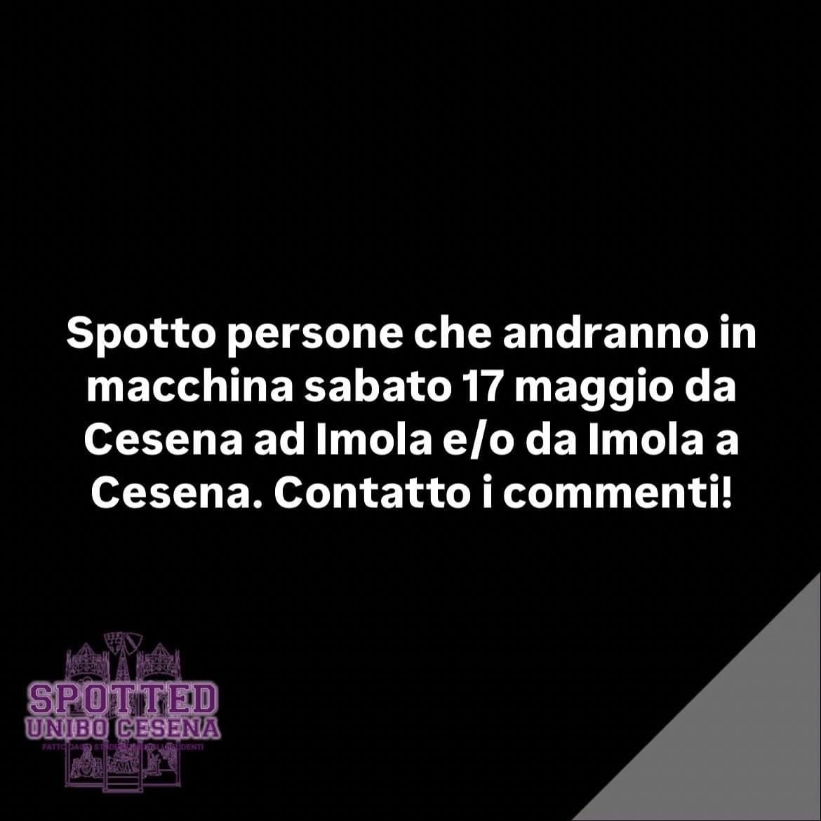 Post: #spotted #Cesena #unibo #cesenaspotted