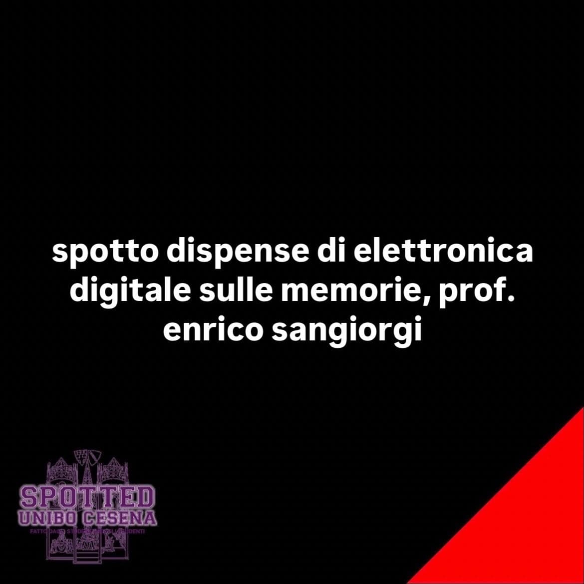 Post: #spotted #Cesena #unibo #cesenaspotted