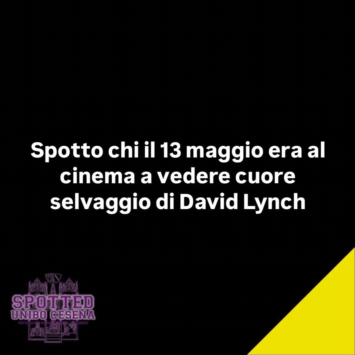 Post: #spotted #Cesena #unibo #cesenaspotted