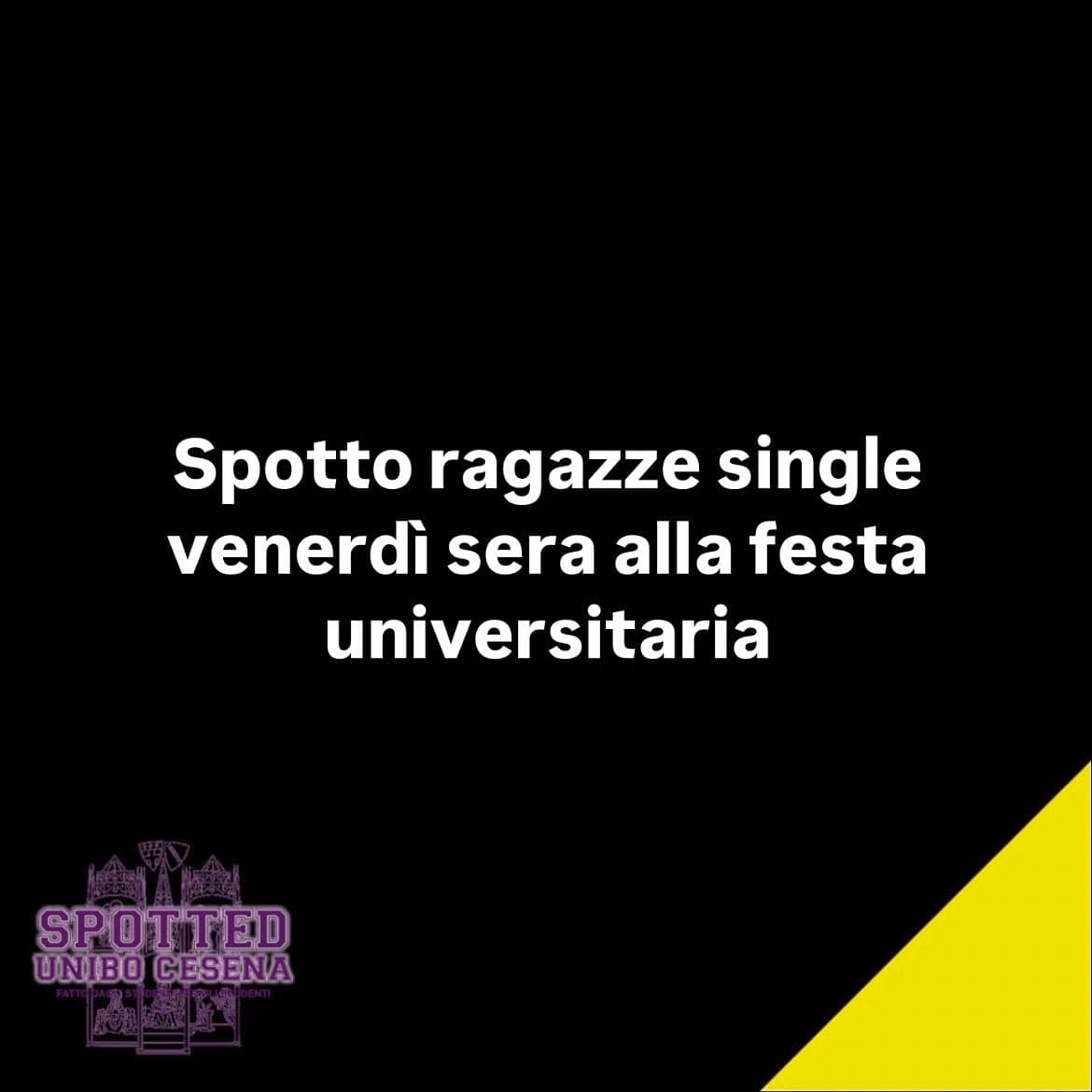 Post: #spotted #Cesena #unibo #cesenaspotted