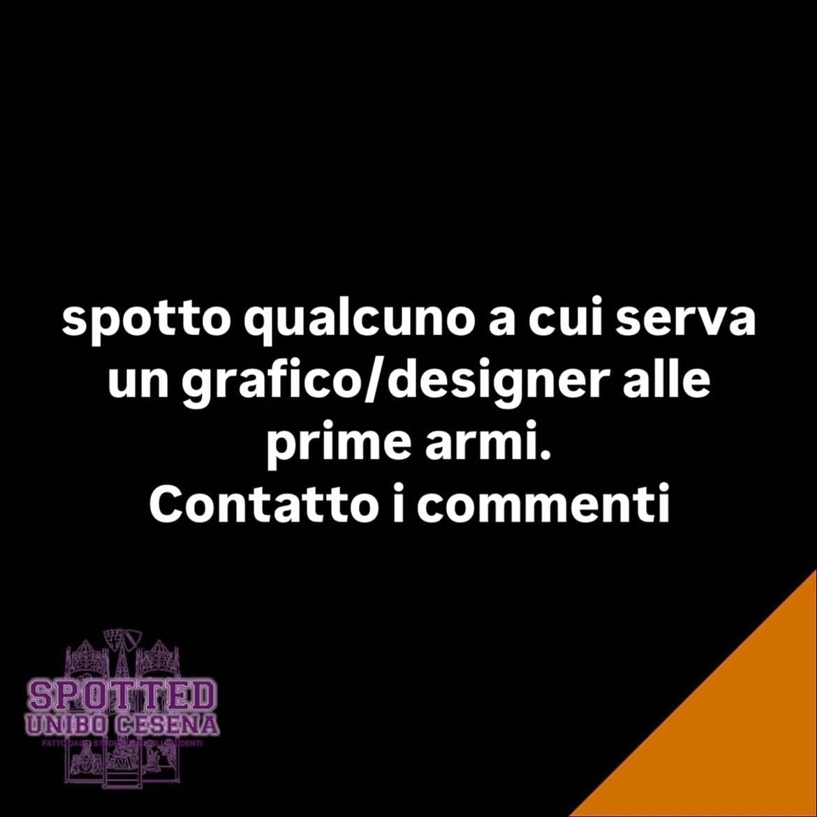 Post: #spotted #Cesena #unibo #cesenaspotted