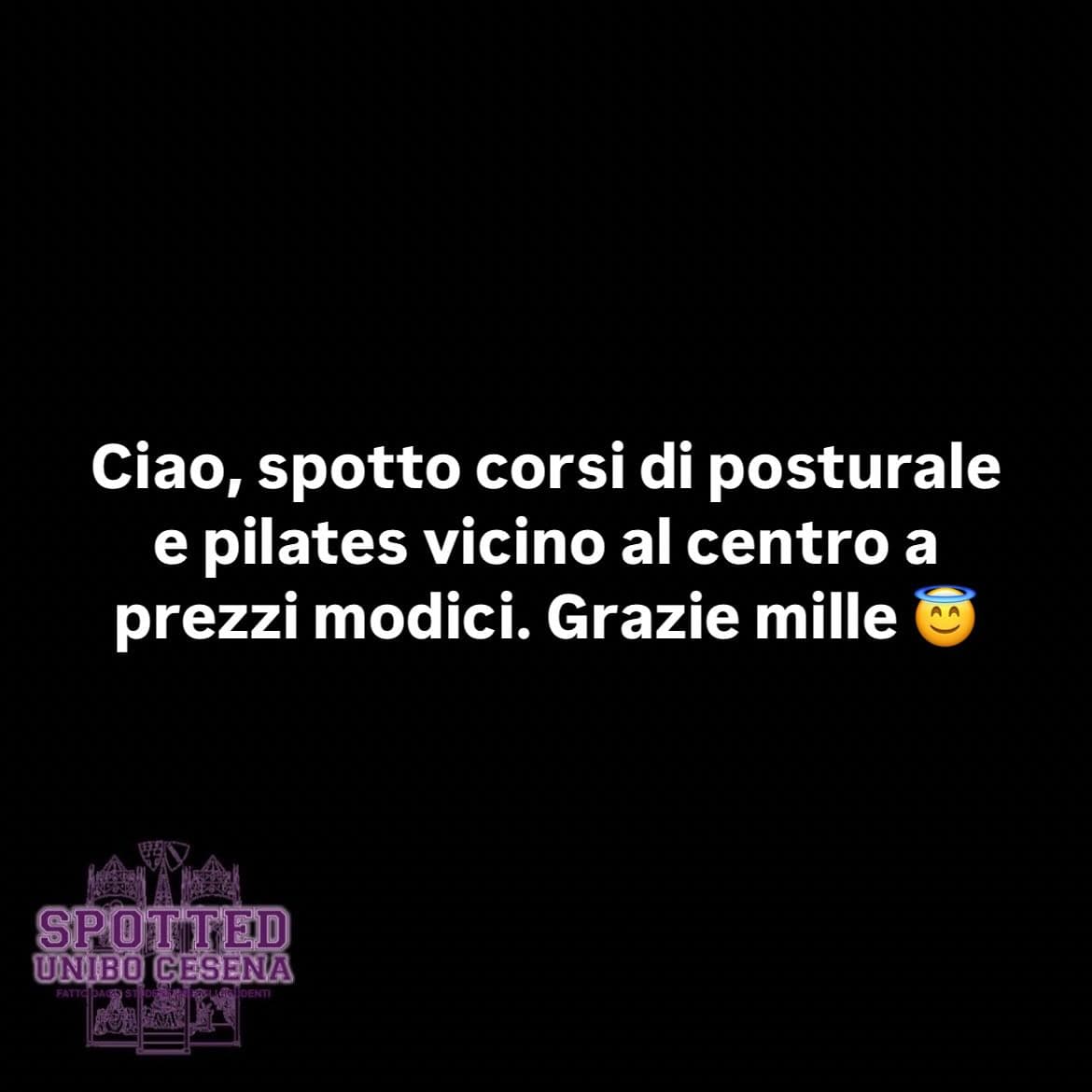 Post: #spotted #Cesena #unibo #cesenaspotted