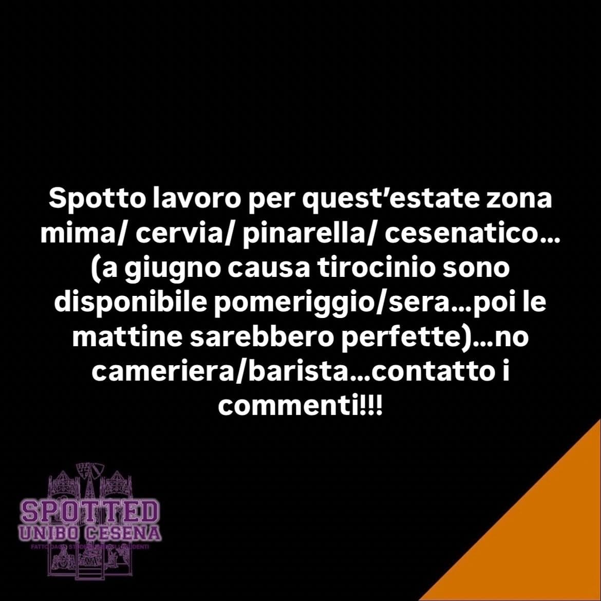 Post: #spotted #Cesena #unibo #cesenaspotted