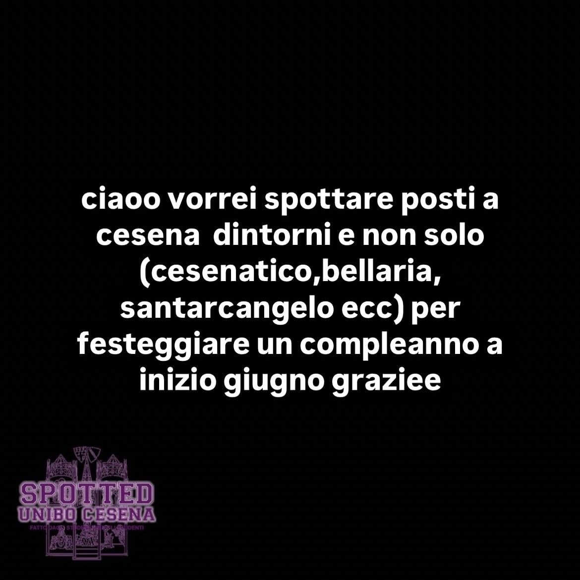 Post: #spotted #Cesena #unibo #cesenaspotted