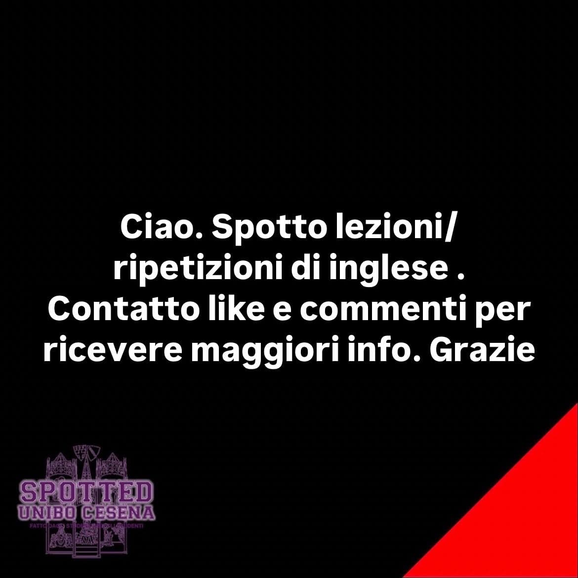 Post: #spotted #Cesena #unibo #cesenaspotted