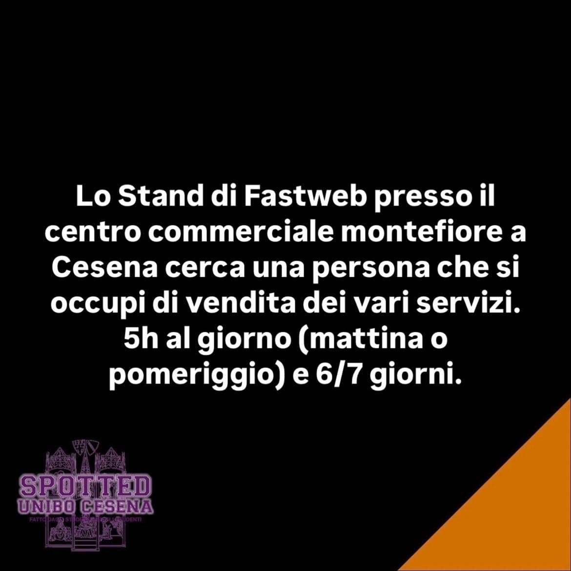 Post: #spotted #Cesena #unibo #cesenaspotted
