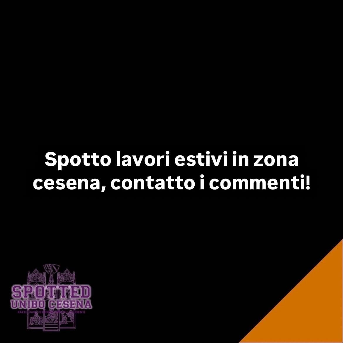 Post: #spotted #Cesena #unibo #cesenaspotted
