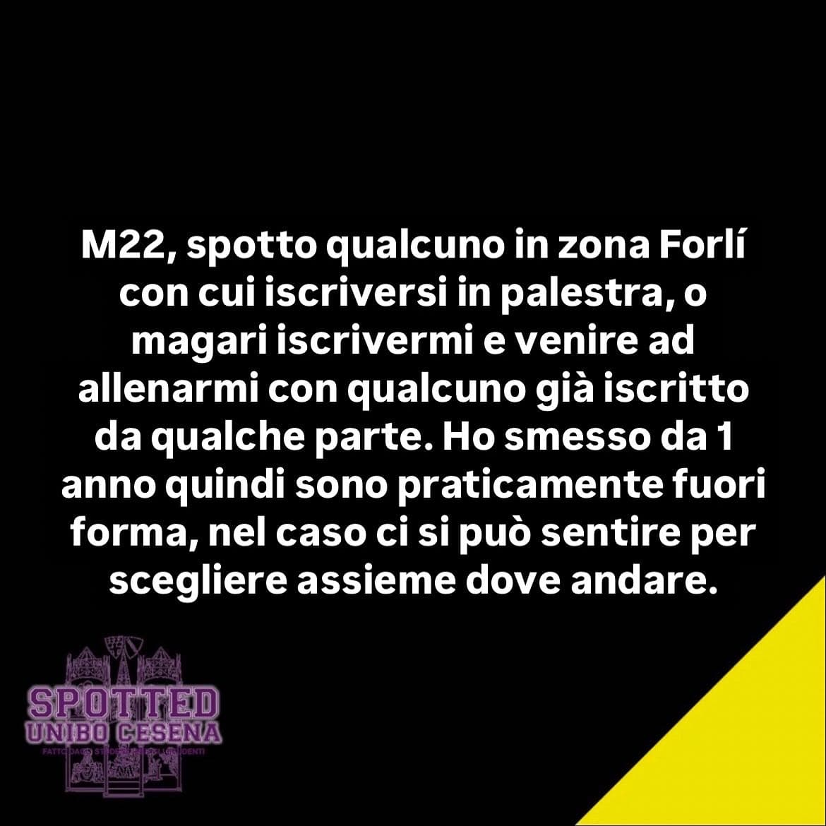 Post: #spotted #Cesena #unibo #cesenaspotted