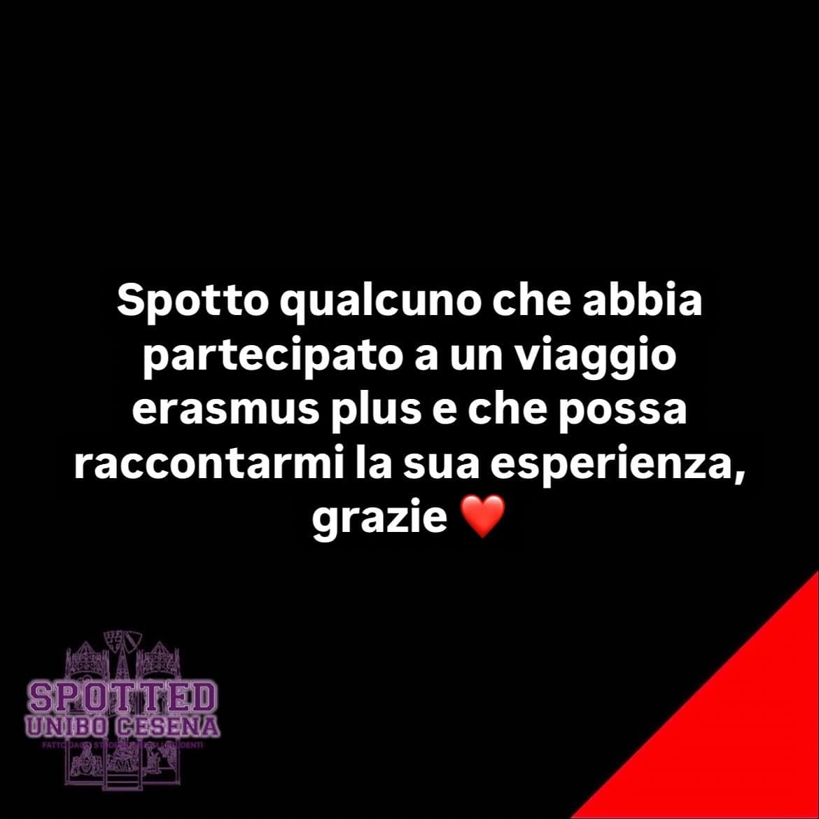 Post: #spotted #Cesena #unibo #cesenaspotted