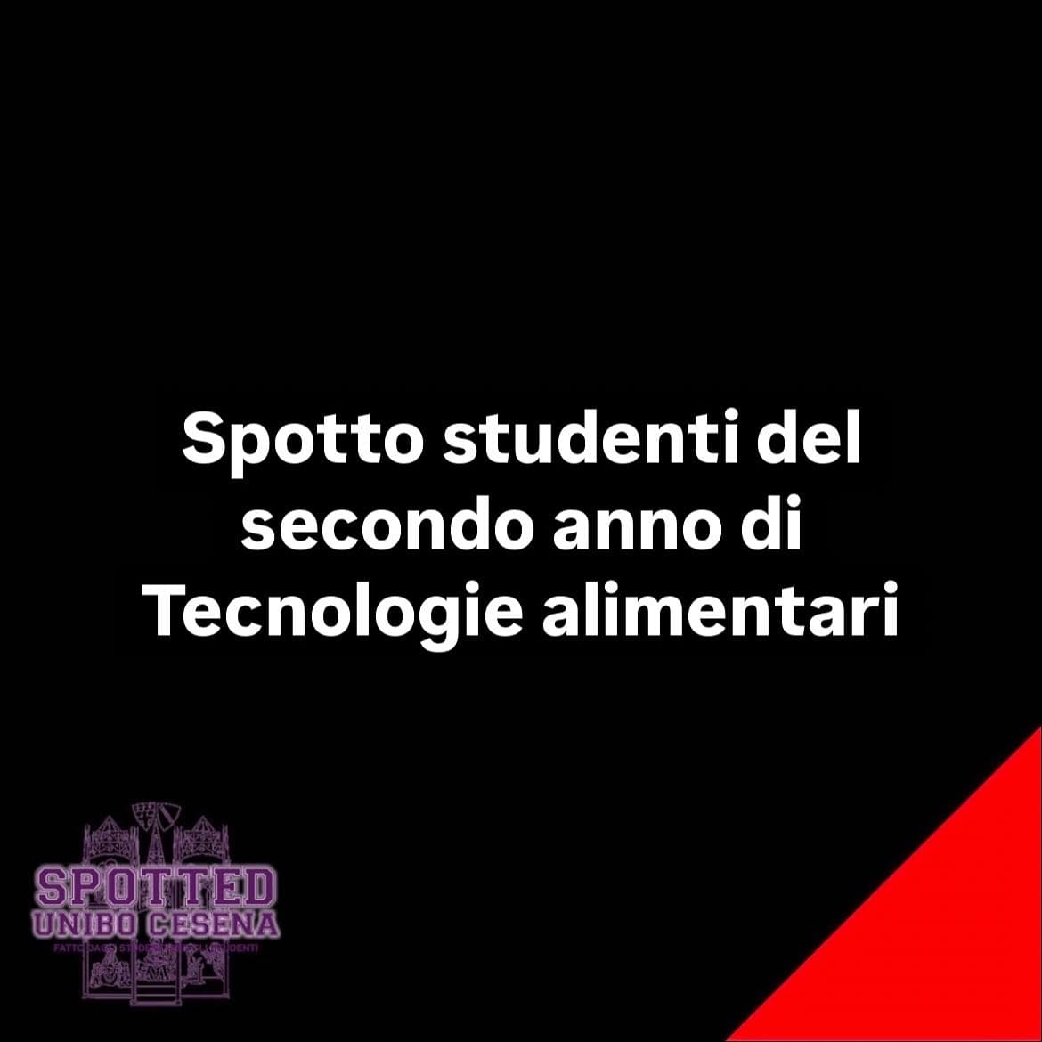 Post: #spotted #Cesena #unibo #cesenaspotted