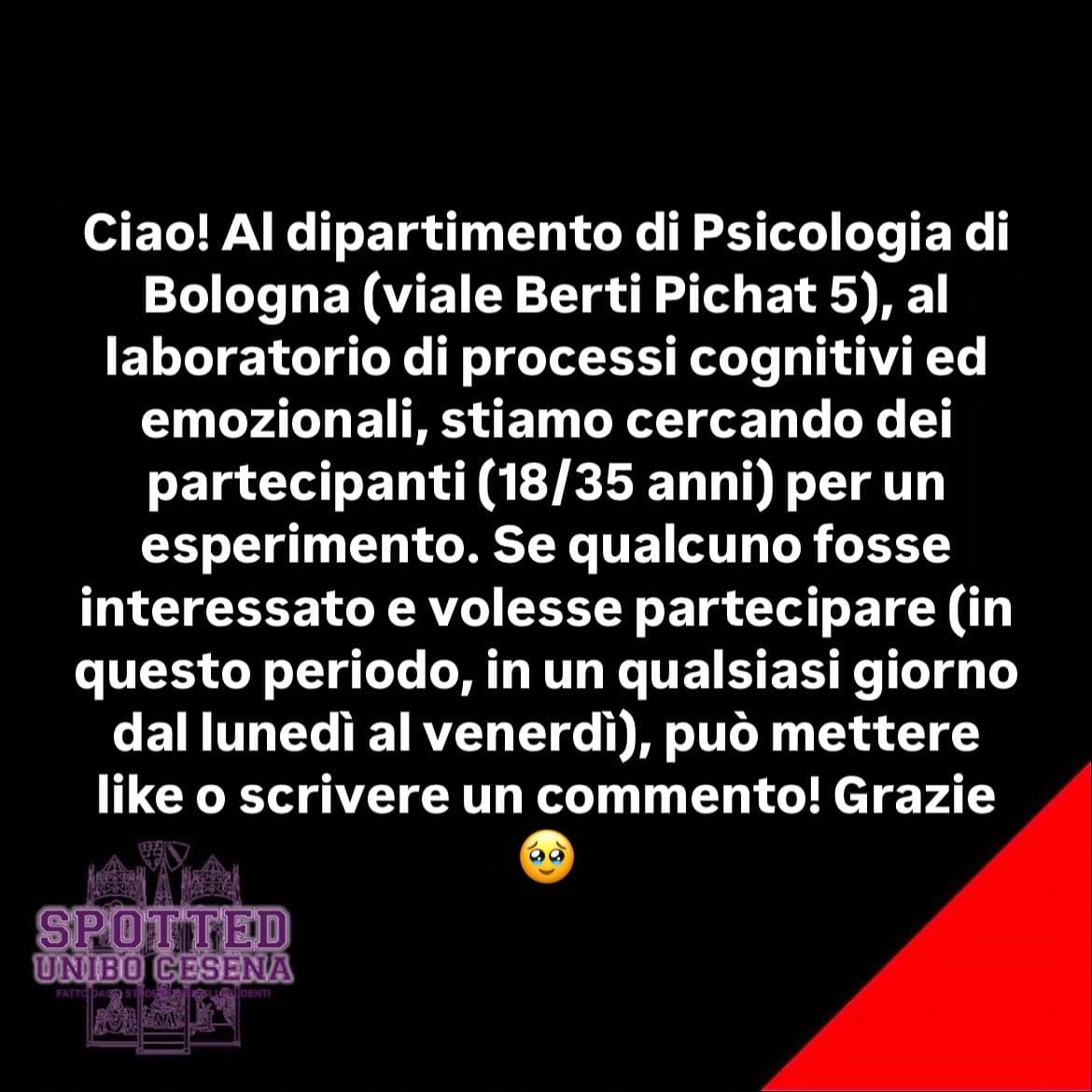 Post: #spotted #Cesena #unibo #cesenaspotted