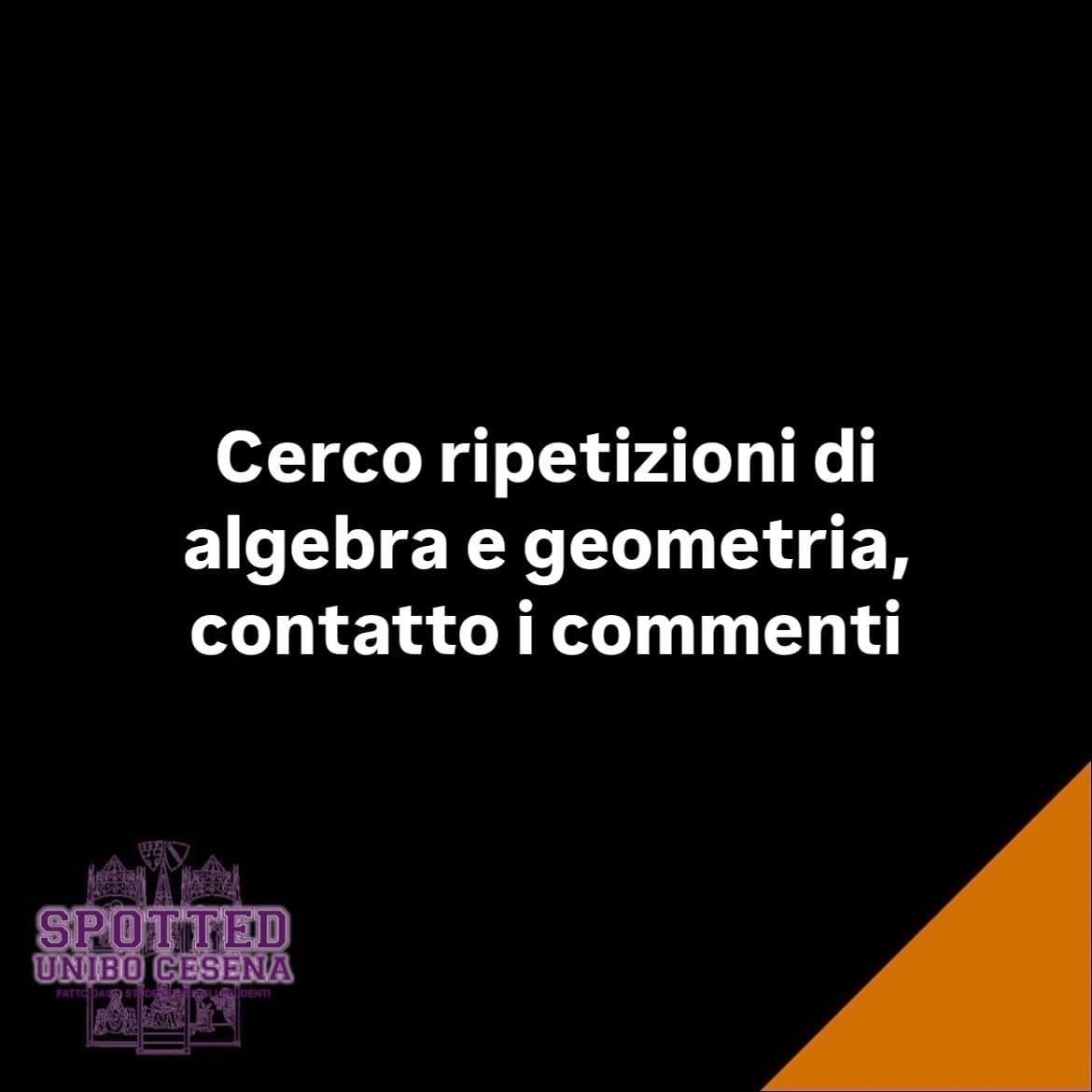 Post: #spotted #Cesena #unibo #cesenaspotted