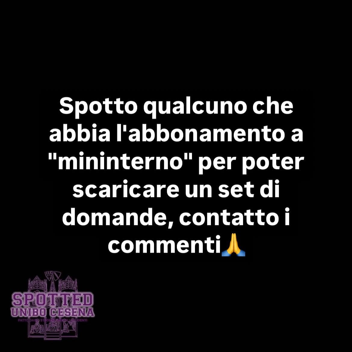 Post: #spotted #Cesena #unibo #cesenaspotted