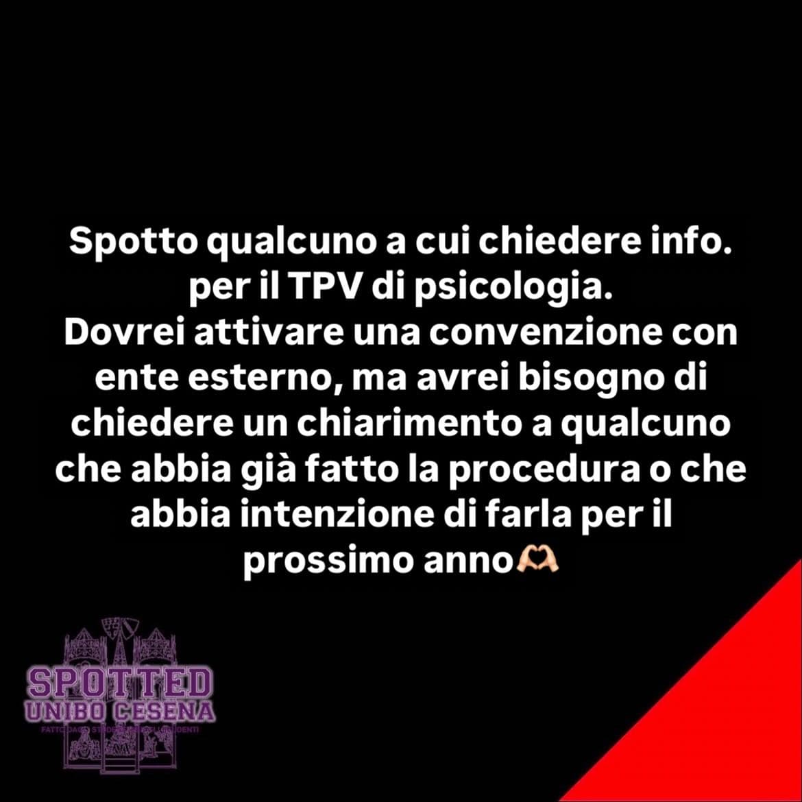 Post: #spotted #Cesena #unibo #cesenaspotted