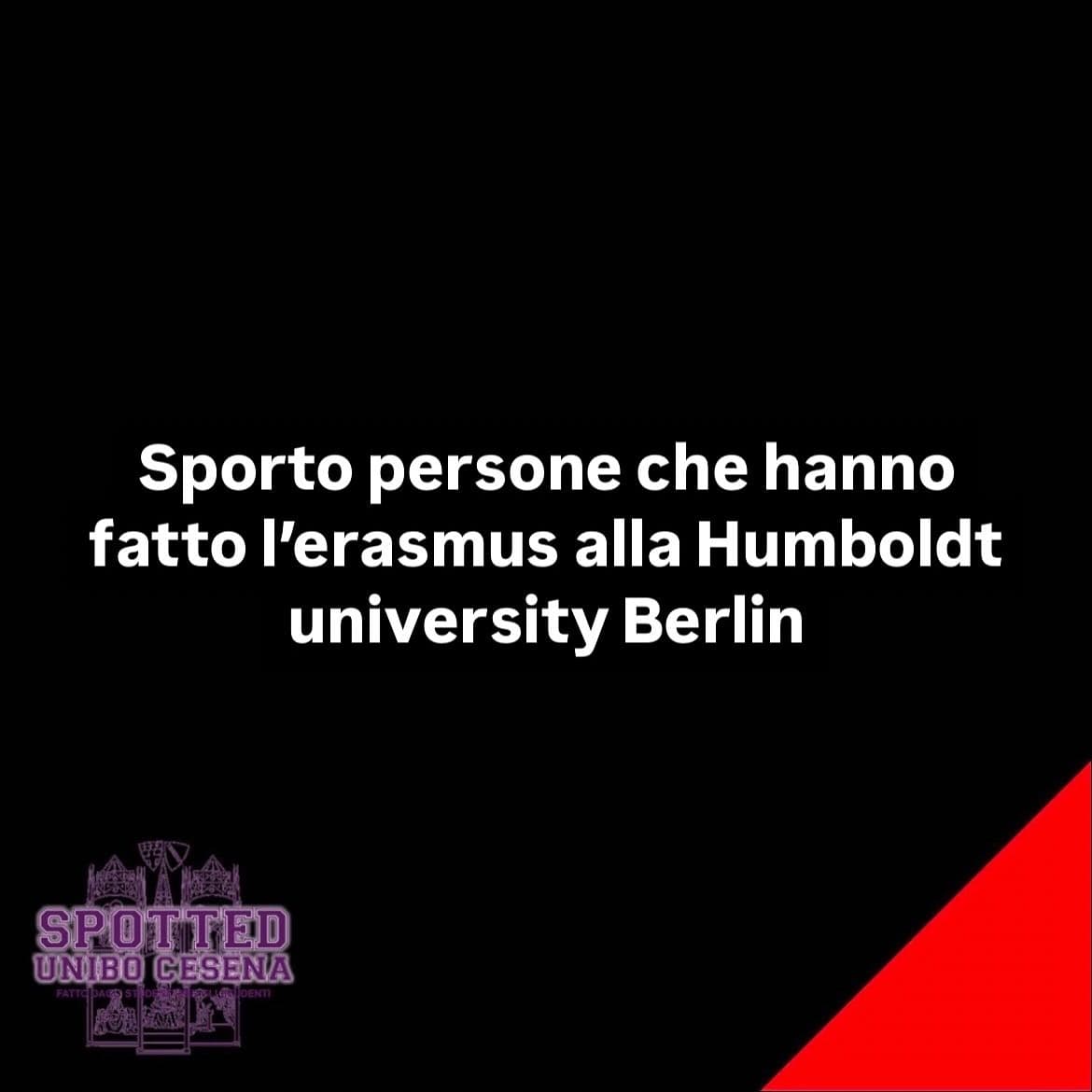 Post: #spotted #Cesena #unibo #cesenaspotted