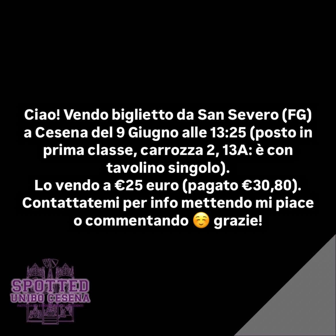Post: #spotted #Cesena #unibo #cesenaspotted