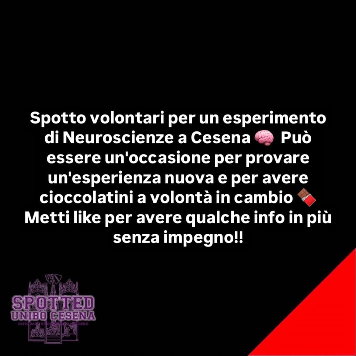 Post: #spotted #Cesena #unibo #cesenaspotted