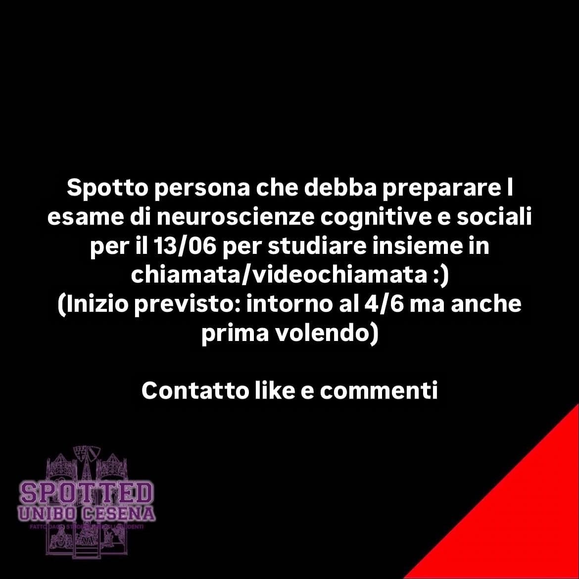 Post: #spotted #Cesena #unibo #cesenaspotted