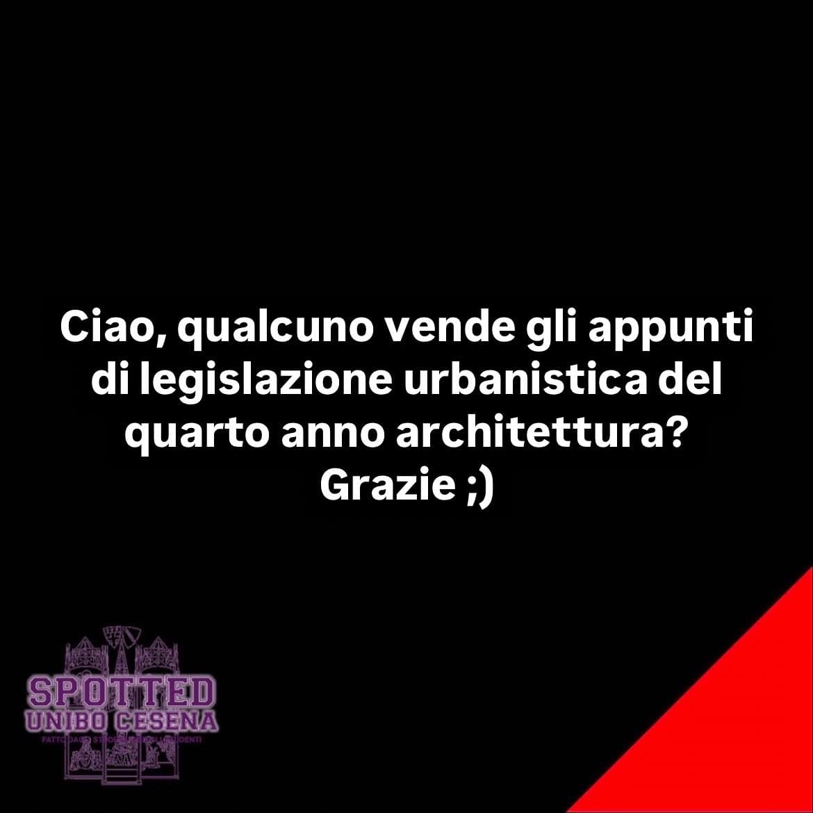 Post: #spotted #Cesena #unibo #cesenaspotted