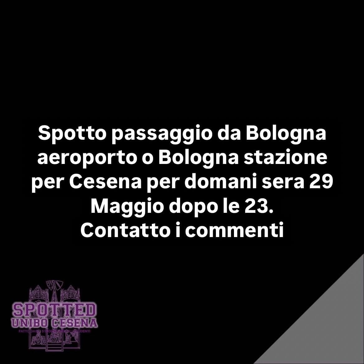 Post: #spotted #Cesena #unibo #cesenaspotted