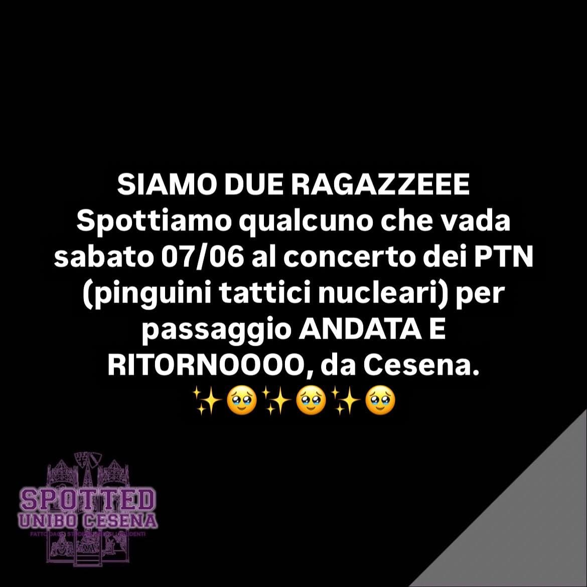 Post: #spotted #Cesena #unibo #cesenaspotted