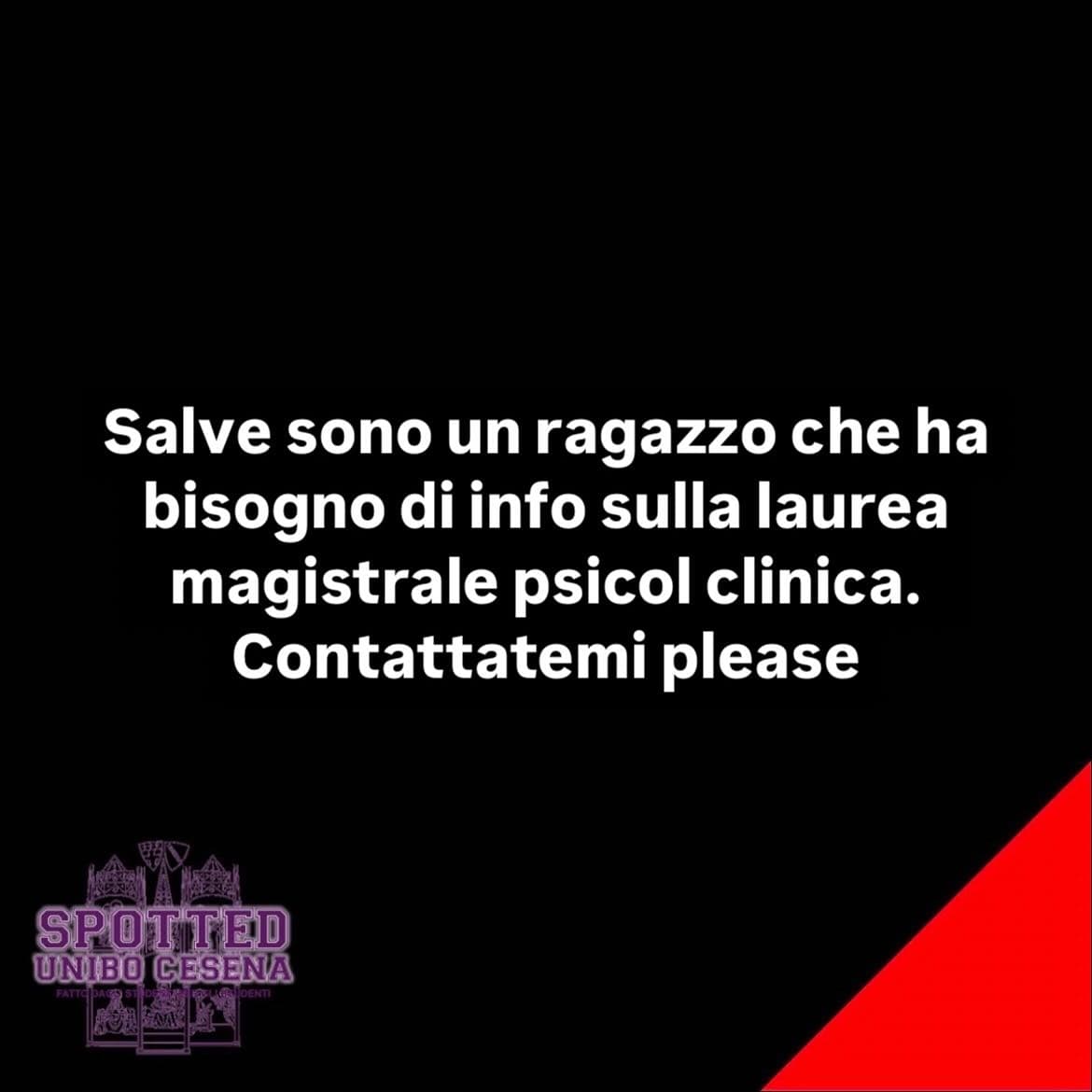Post: #spotted #Cesena #unibo #cesenaspotted