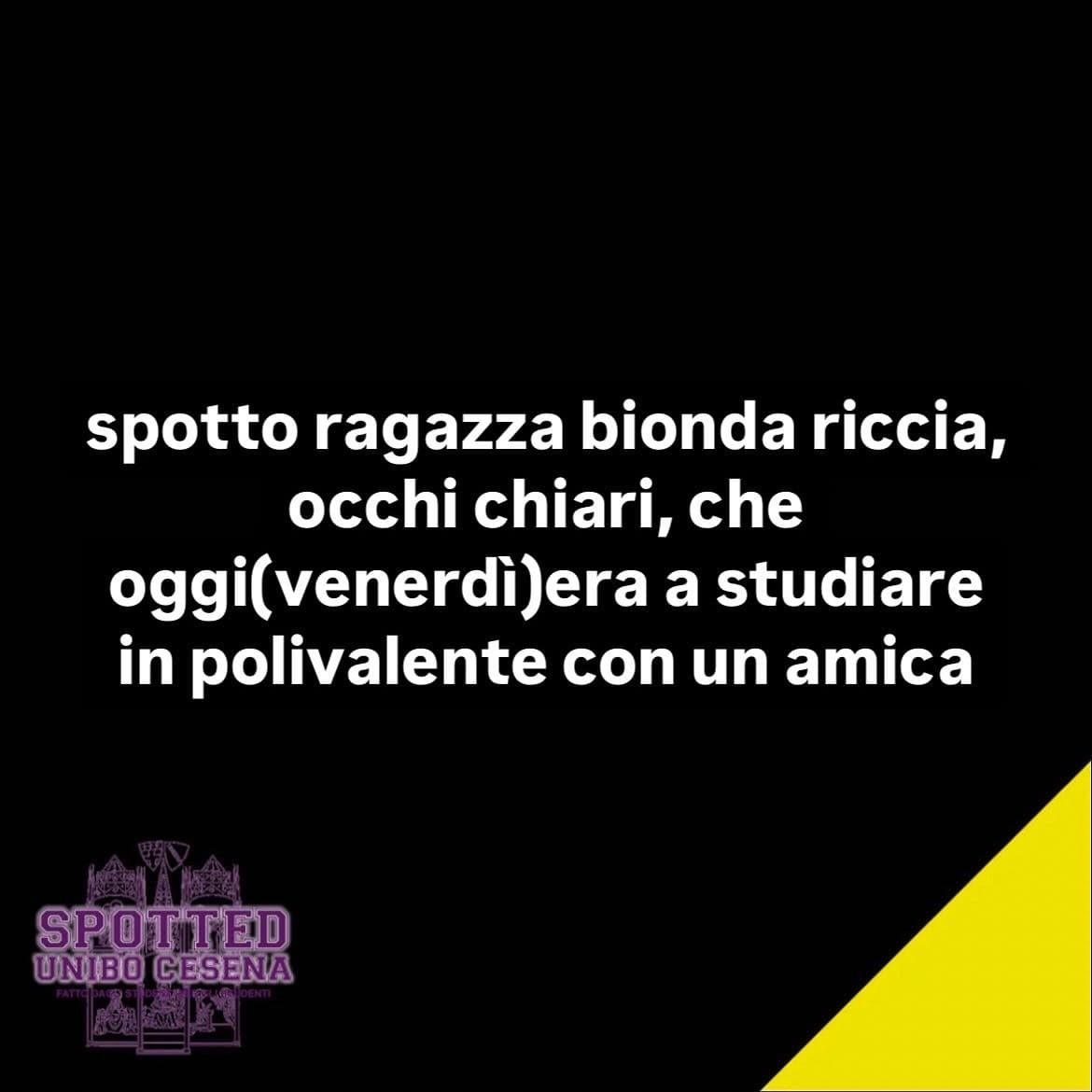 Post: #spotted #Cesena #unibo #cesenaspotted