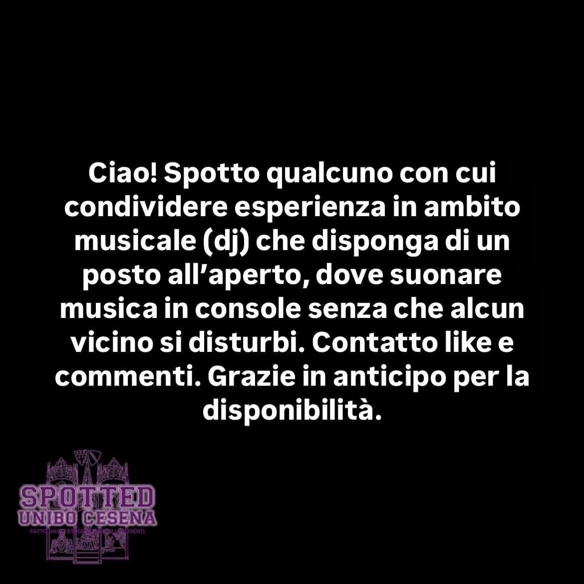 Post: #spotted #Cesena #unibo #cesenaspotted