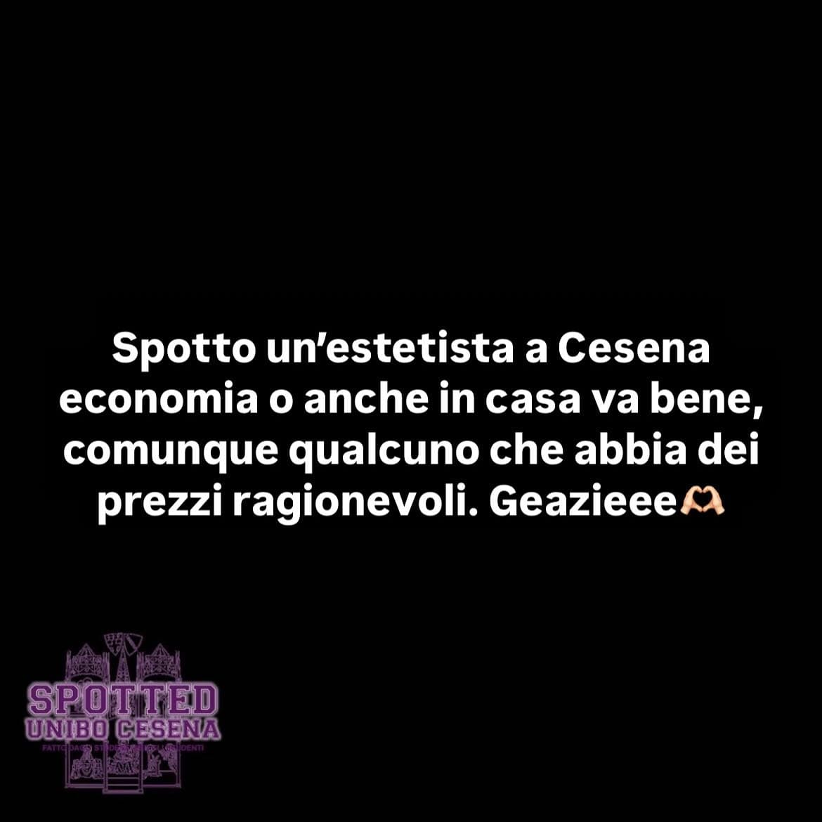Post: #spotted #Cesena #unibo #cesenaspotted