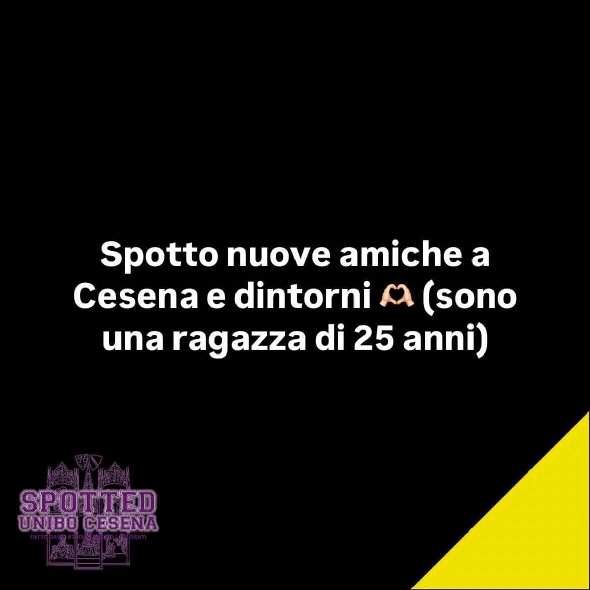 Post: #spotted #Cesena #unibo #cesenaspotted