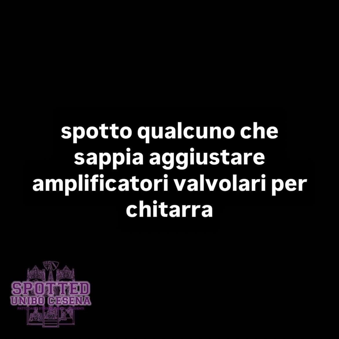 Post: #spotted #Cesena #unibo #cesenaspotted