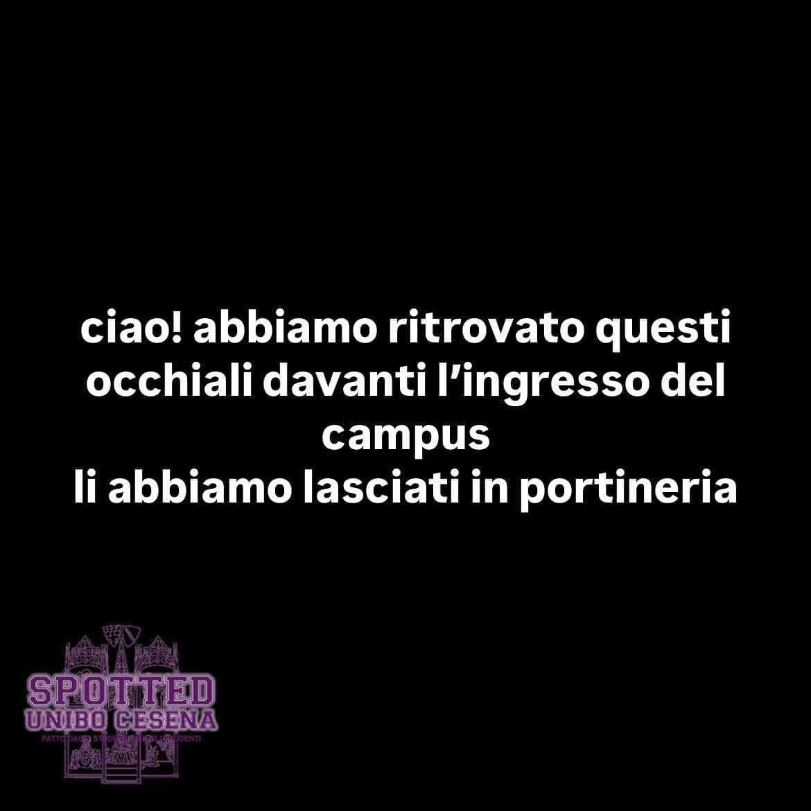 Post: #spotted #Cesena #unibo #cesenaspotted