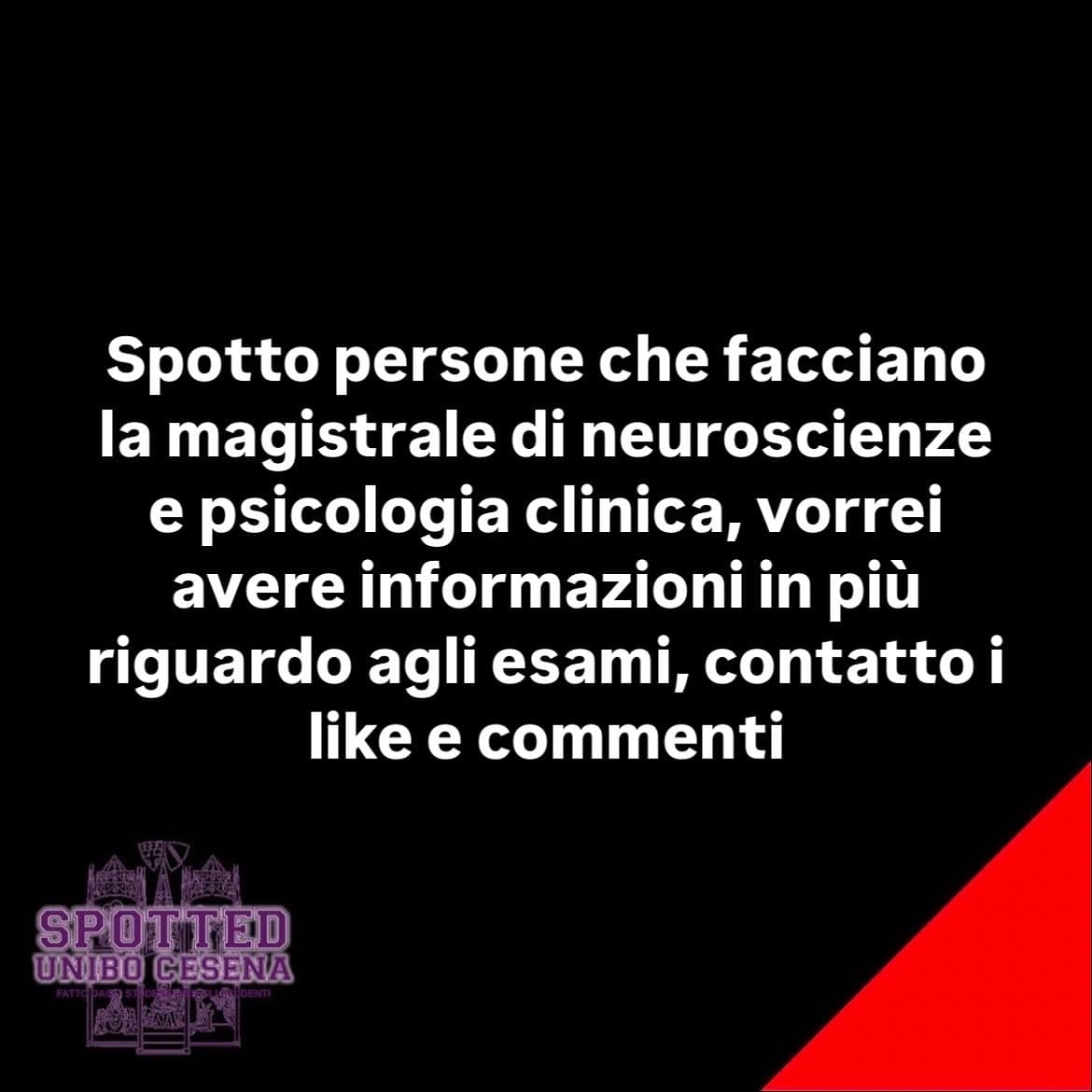 Post: #spotted #Cesena #unibo #cesenaspotted