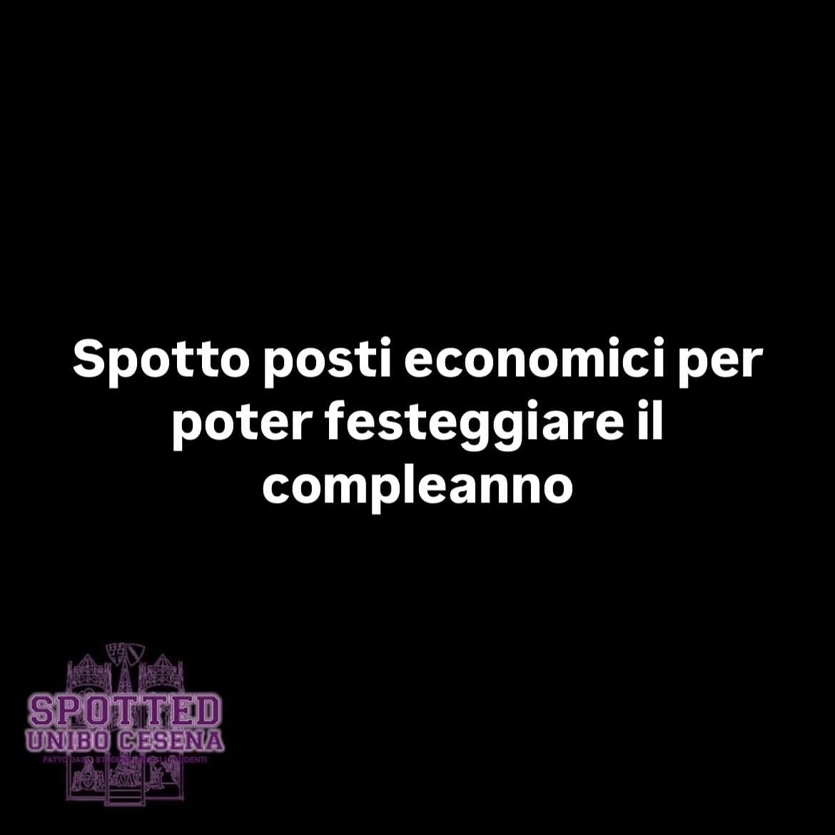 Post: #spotted #Cesena #unibo #cesenaspotted