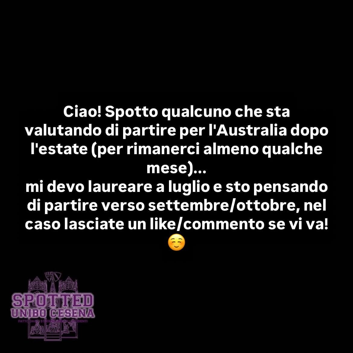 Post: #spotted #Cesena #unibo #cesenaspotted